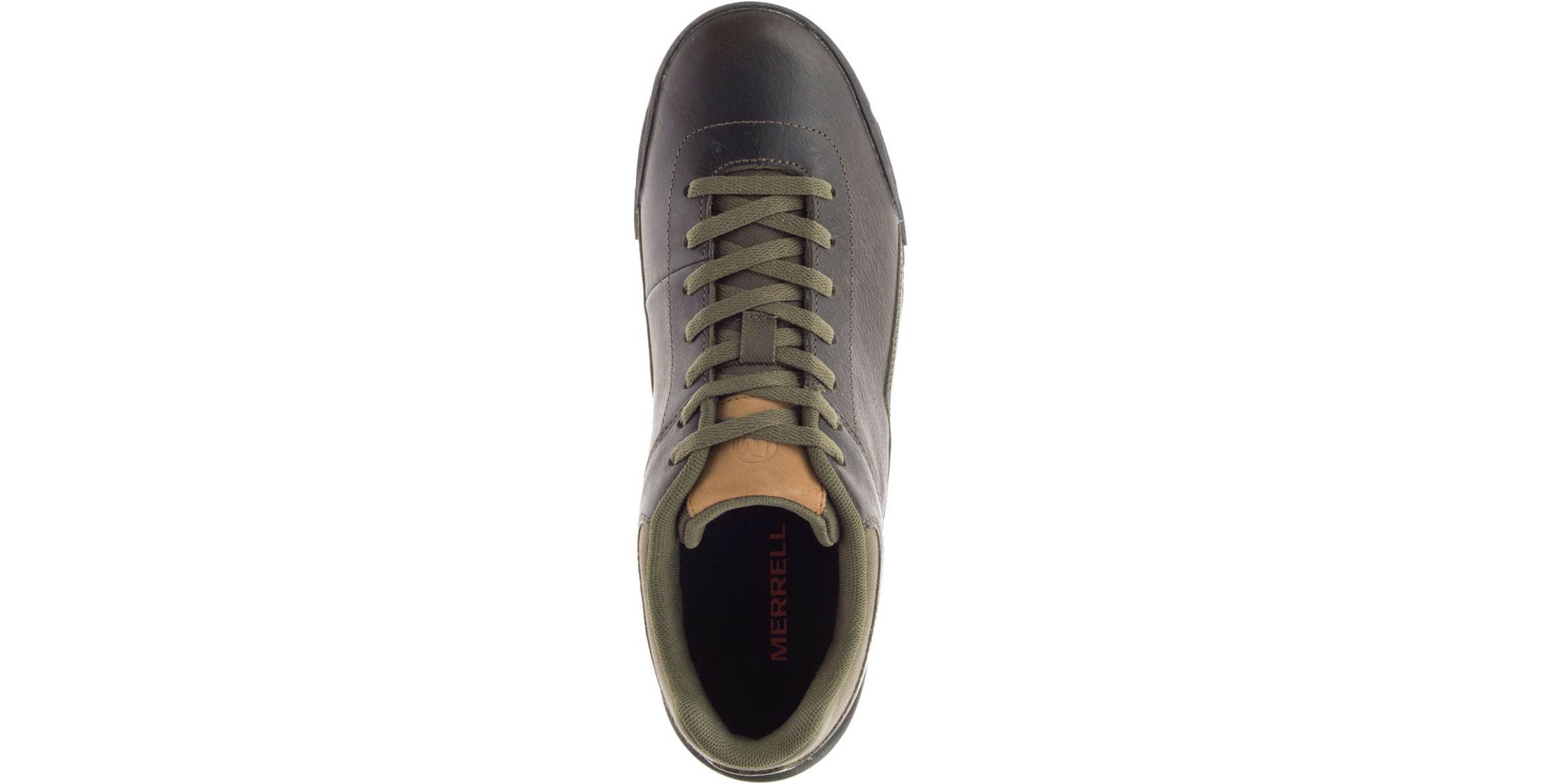 merrell burnt rocked leather