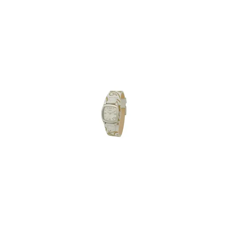Kahuna KUS Ladies White Leather Cuff Watch KUS-0027L-2
