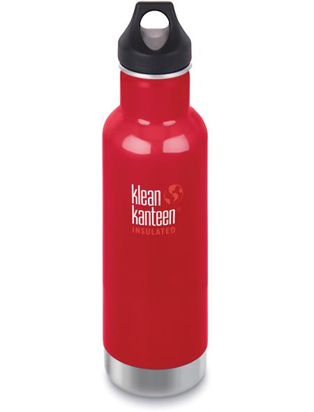 Klean Kanteen Classic Vacuum Insulated 592ml Bottle with Loop Cap
