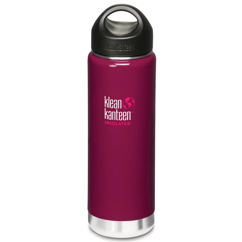 Klean Kanteen Wide Vacuum Insulated 592ml Bottle with Loop Cap