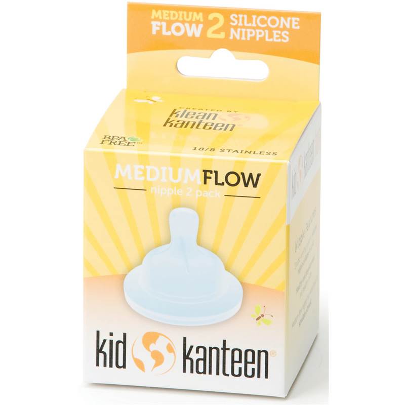 Klean Kanteen Baby Bottle Medium Flow Nipples-1
