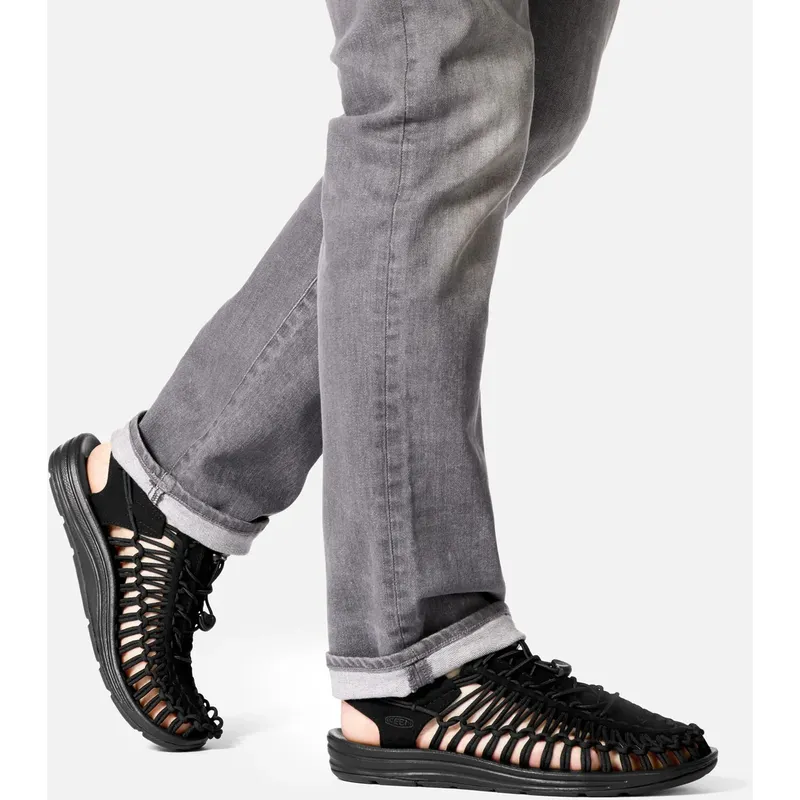 KEEN Mens Uneek Monochrome Sandals-3