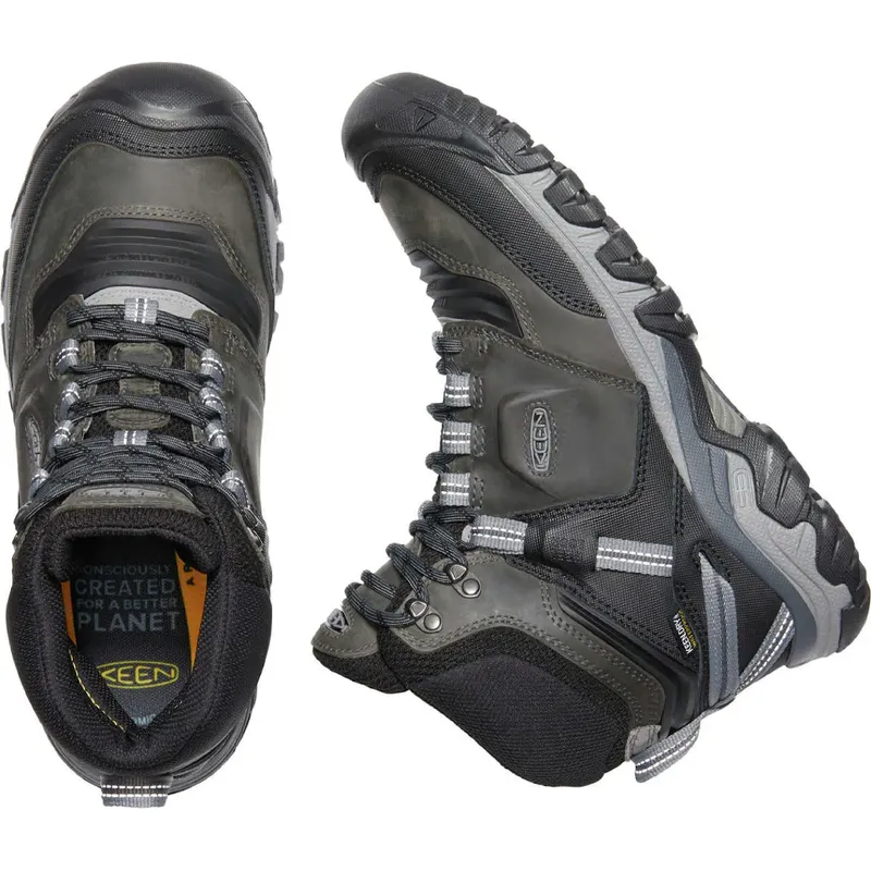 KEEN Mens Ridge Flex Mid Waterproof Boots-5