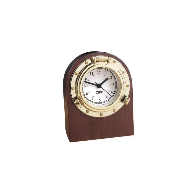 Weems and Plath Porthole Desk Clock