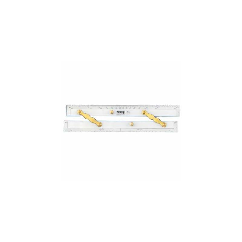 Weems and Plath 15 inch Parallel Ruler Brass Arms-1