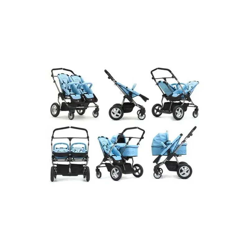 City Twin Stroller-2