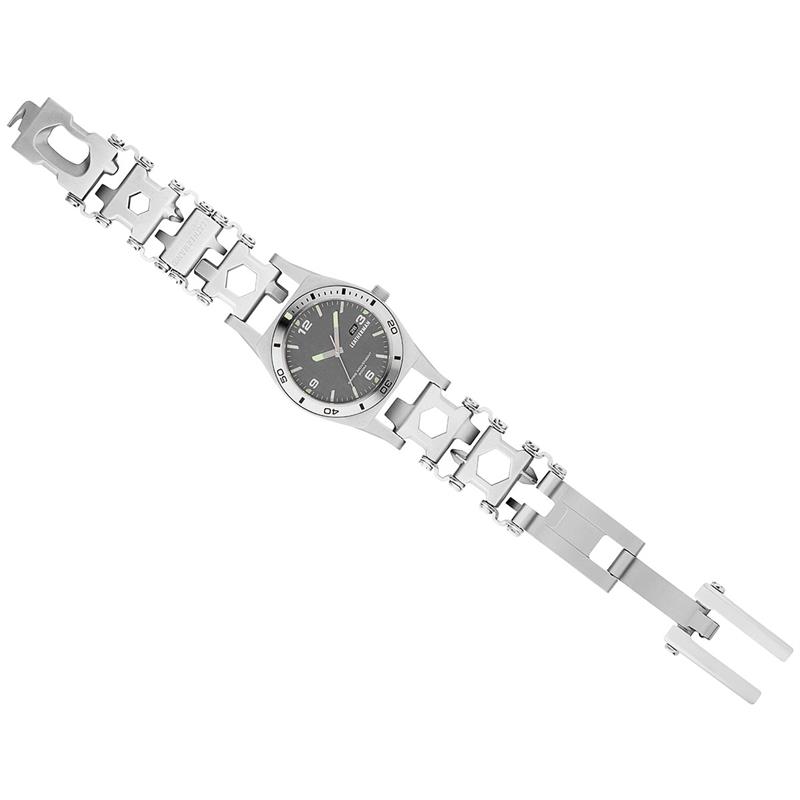 Leatherman Tread Tempo Stainless Steel Watch-5