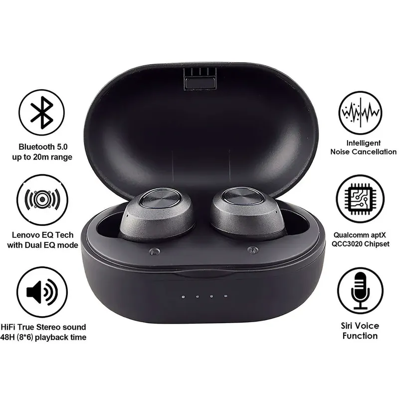 Lenovo HT10 Pro In-Ear True Wireless Earbuds-3