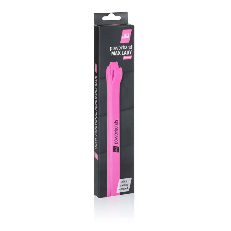 Lets Bands Powerbands Max Lady Pink - Medium-3