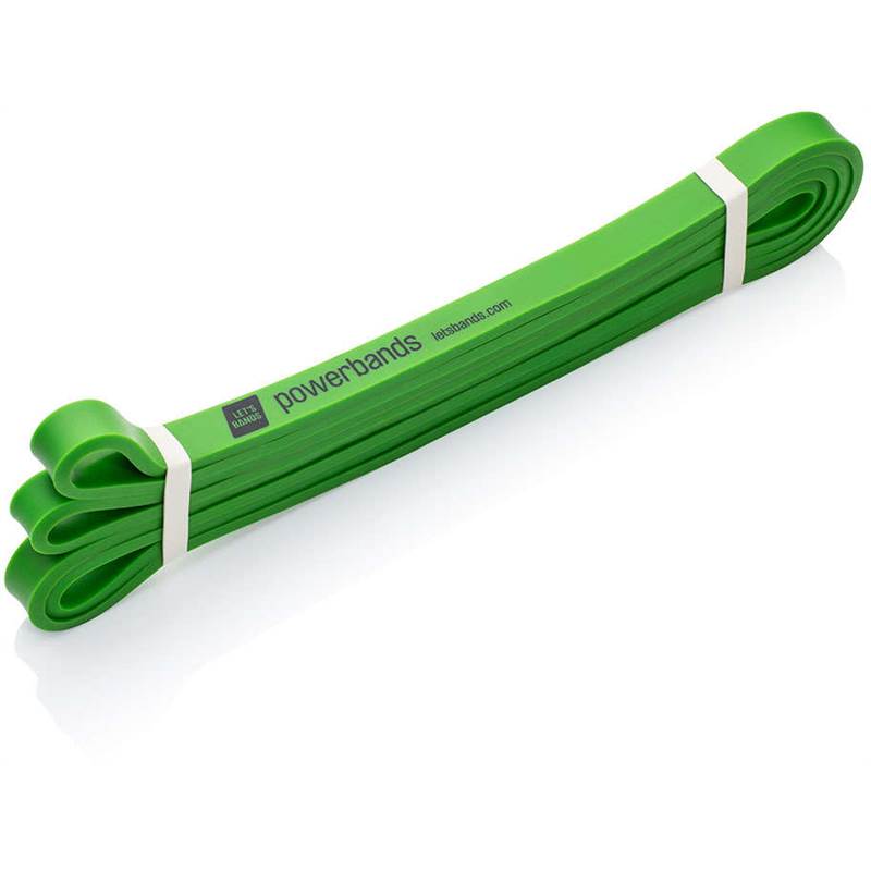 Lets Bands Powerbands Max Green - Medium-1