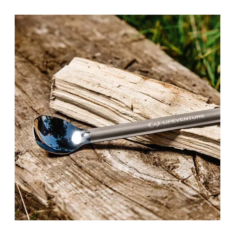 Lifeventure Titanium Long-Handled Spoon-2