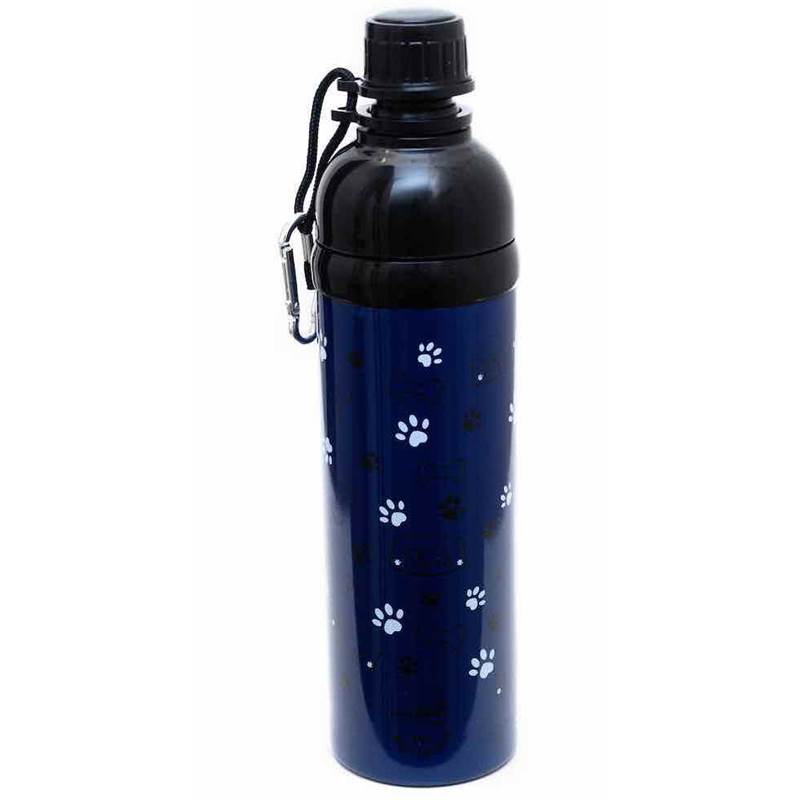 Long Paws Stainless Steel Lick and Flow 750ml Pet Water Bottle-3
