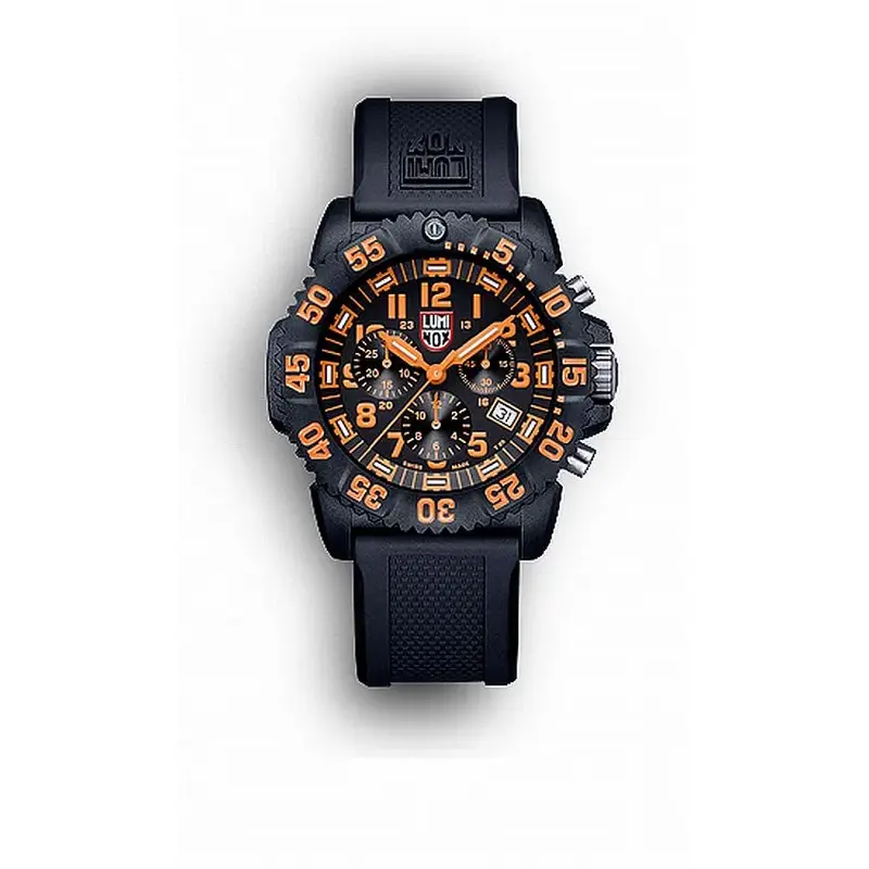 Black/Orange Dial Black Strap LU3089-5
