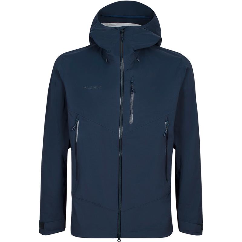 Mammut Mens Kento Hardshell Hooded Waterproof Jacket