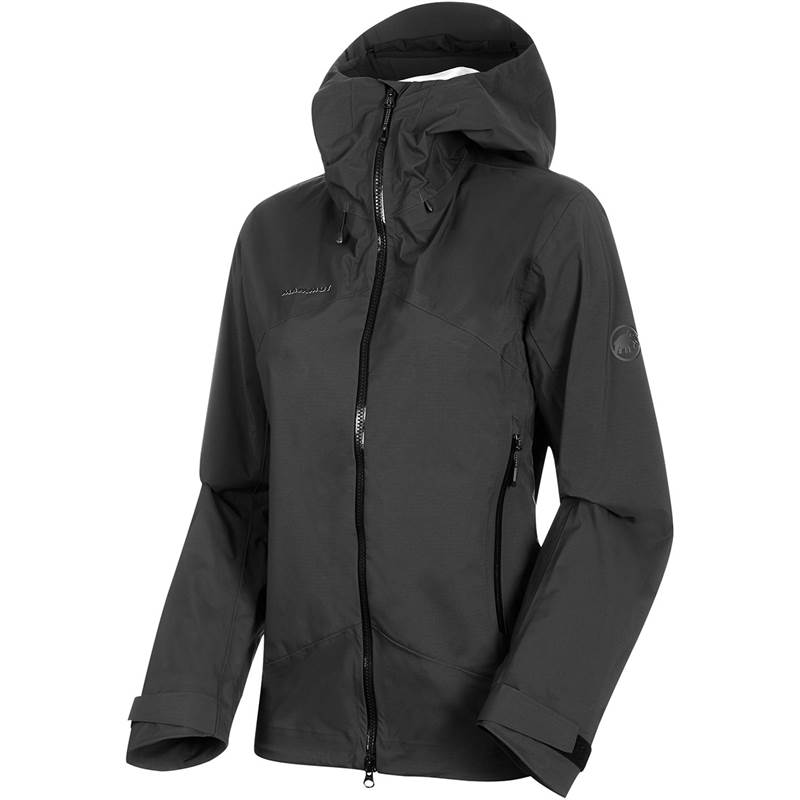 Mammut Womens Kento Hooded Waterproof Hardshell Jacket-1