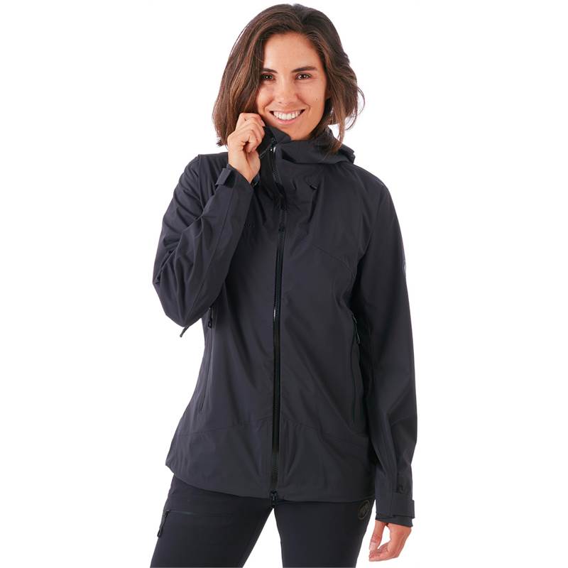 Mammut Womens Kento Hooded Waterproof Hardshell Jacket-2