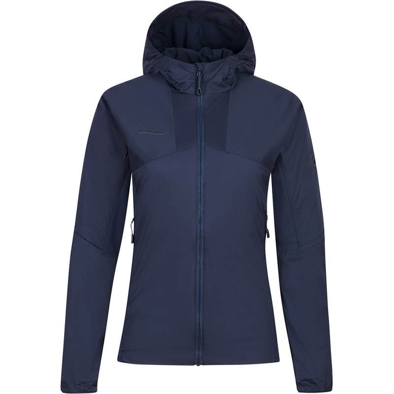 Mammut Womens Rime Light Flex Insulated Hooded Jacket-1