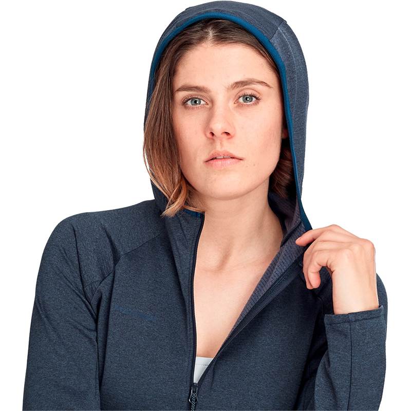 Mammut Womens Nair Hooded Hooded Midlayer Jacket-5