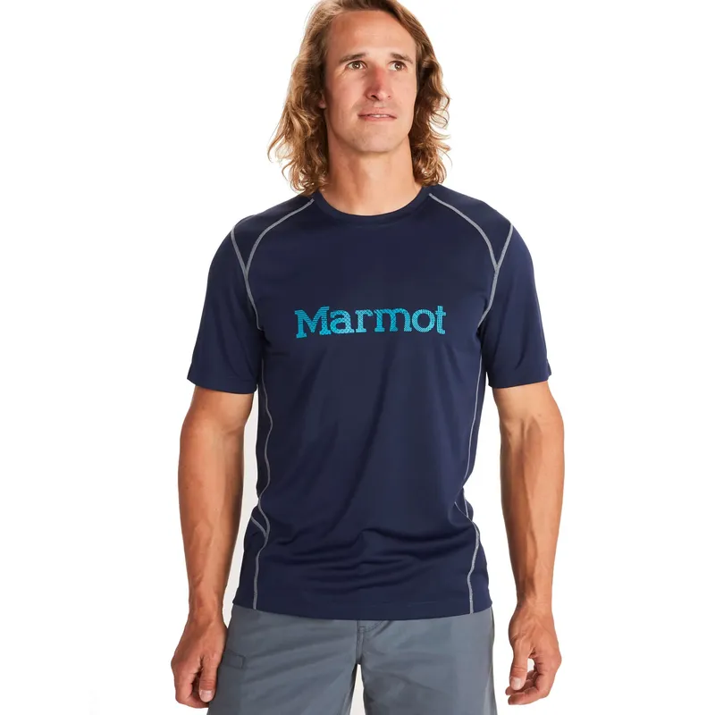 Marmot Mens Windridge with Graphic Short-Sleeve Shirt-2