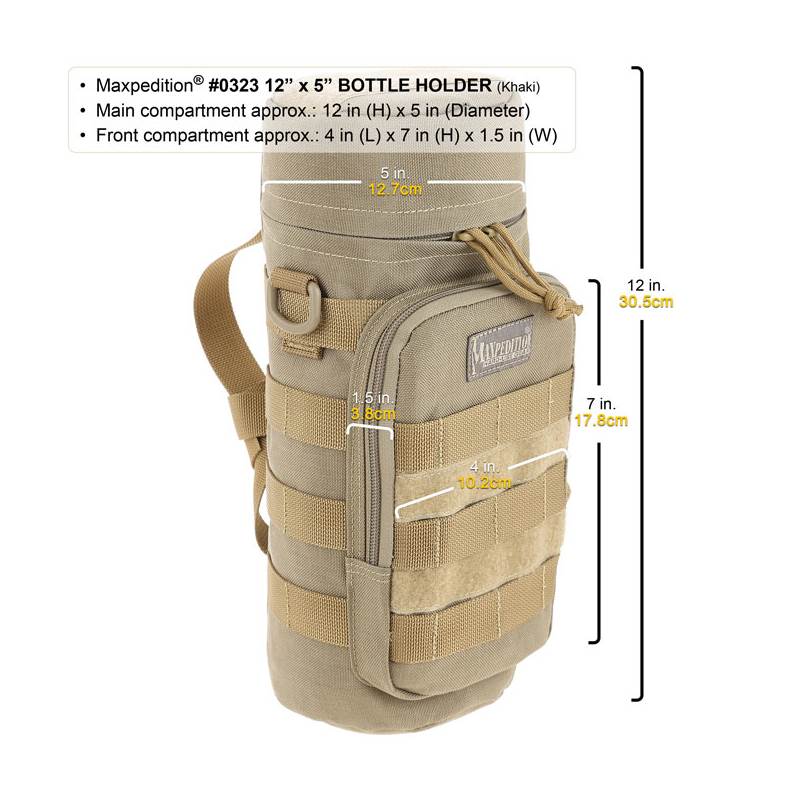 Maxpedition 12x5 inch Bottle Holder-4