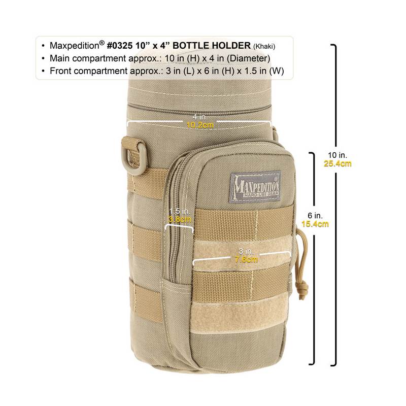 Maxpedition 10x4inch Bottle Holder-5