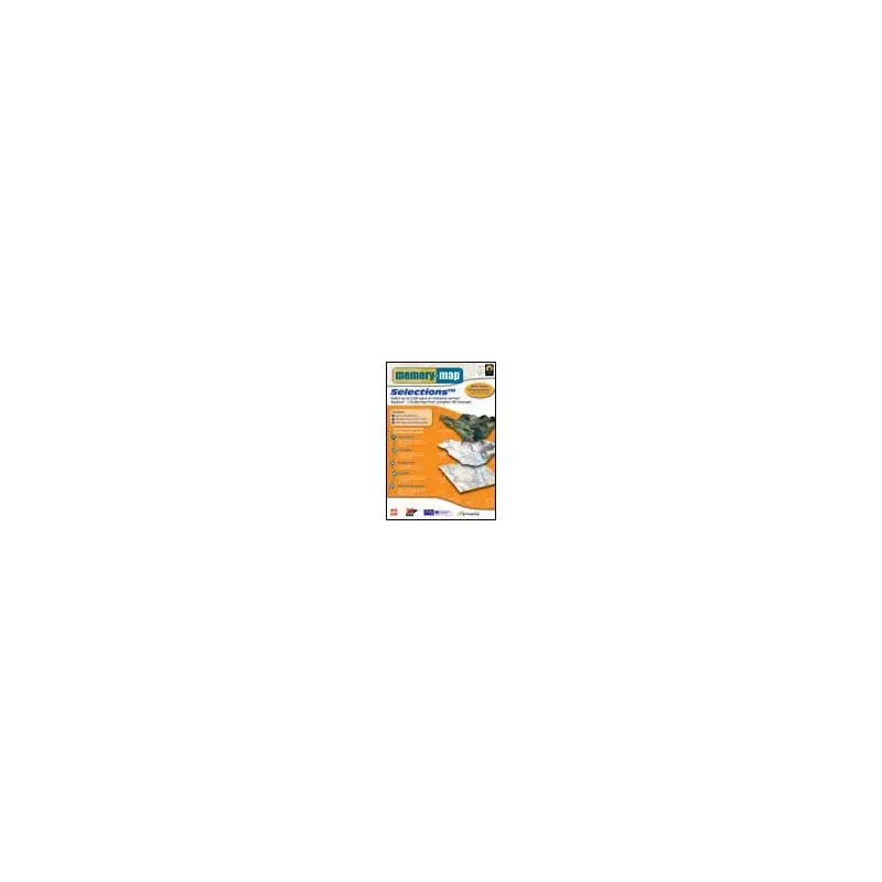 Memory-Map Selections -Custom Os 1:25,000 Maps-2