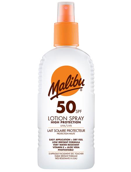Malibu Sun Protection SPF 50 Lotion Spray