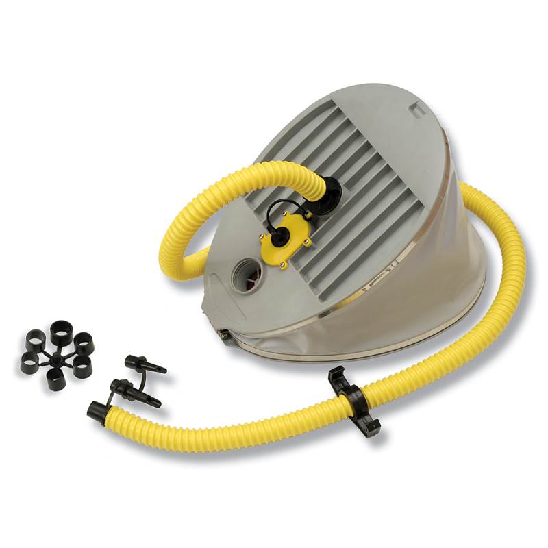Bravo 9 Double Chamber Foot Pump-1