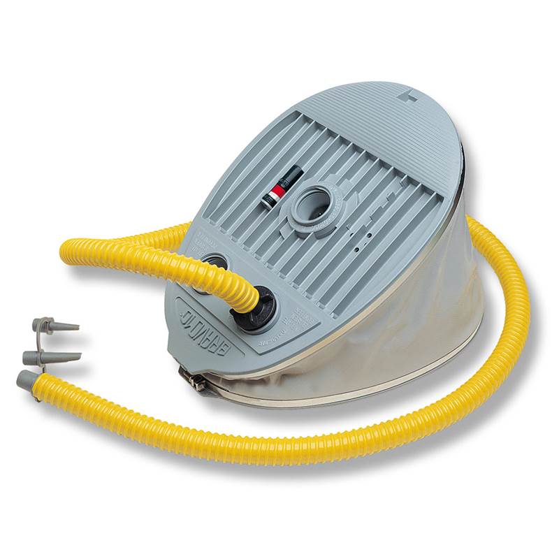 Bravo 10 Double Chamber Foot Pump-1