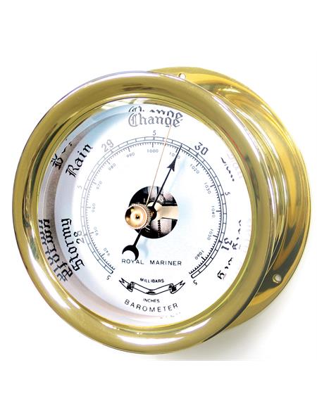 Capstan Range Marine Brass Barometer