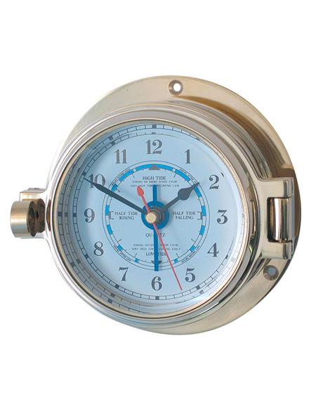 Channel Range Brass Latch Tide Clock