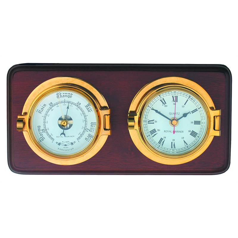 Channel Range Mounted Clock and Barometer-1
