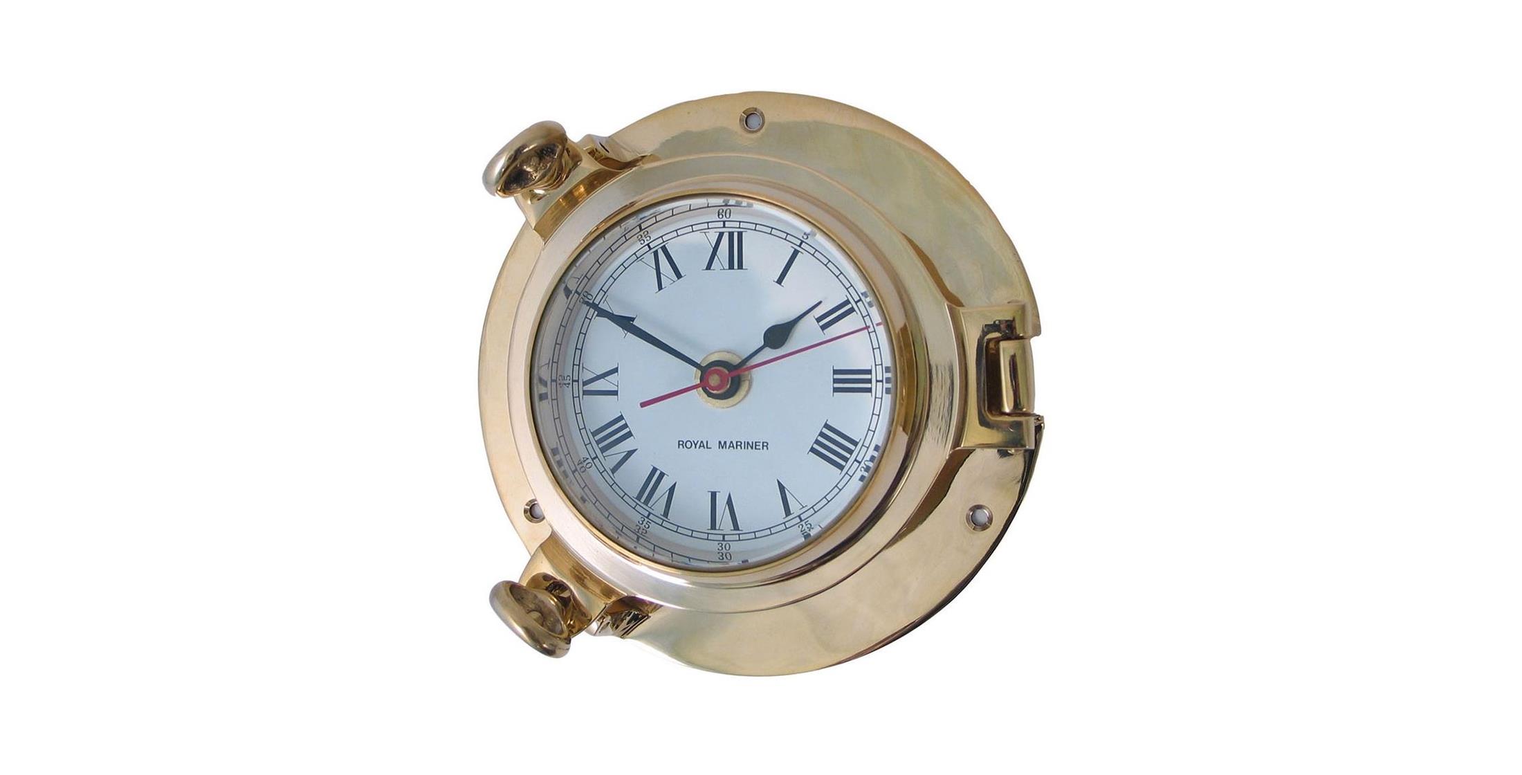 Porthole Range Of Clocks And Barometers