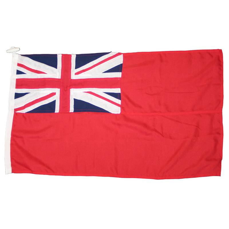 1 Yard Red Ensign Sewn Polyester-1