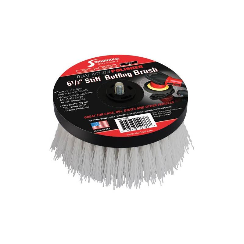 Shurhold Stiff Buffing 6.5 inch Brush-3