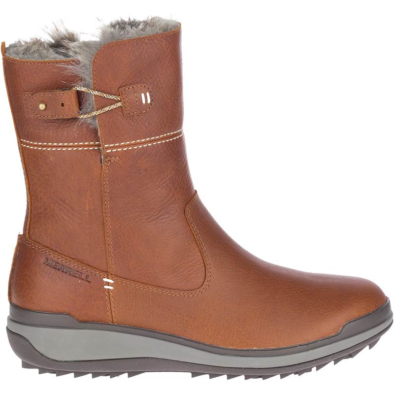 Merrell Womens Snowcreek Pull On Polar Waterproof Boots-2