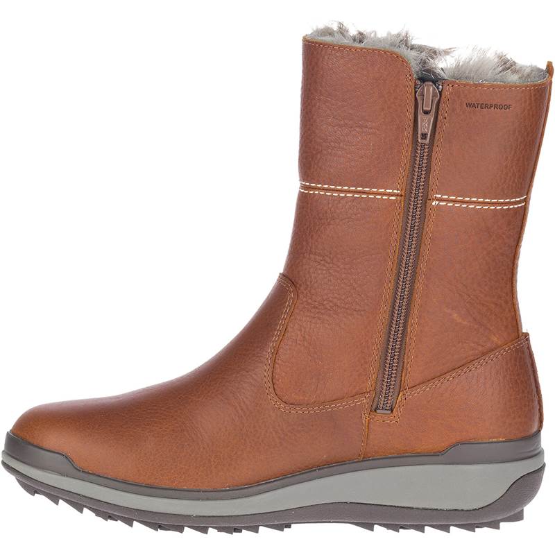 Merrell Womens Snowcreek Pull On Polar Waterproof Boots-5