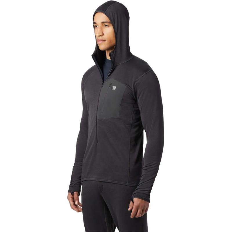 Mountain Hardwear Mens Type 2 Fun Three Quarter Zip Hoody-3
