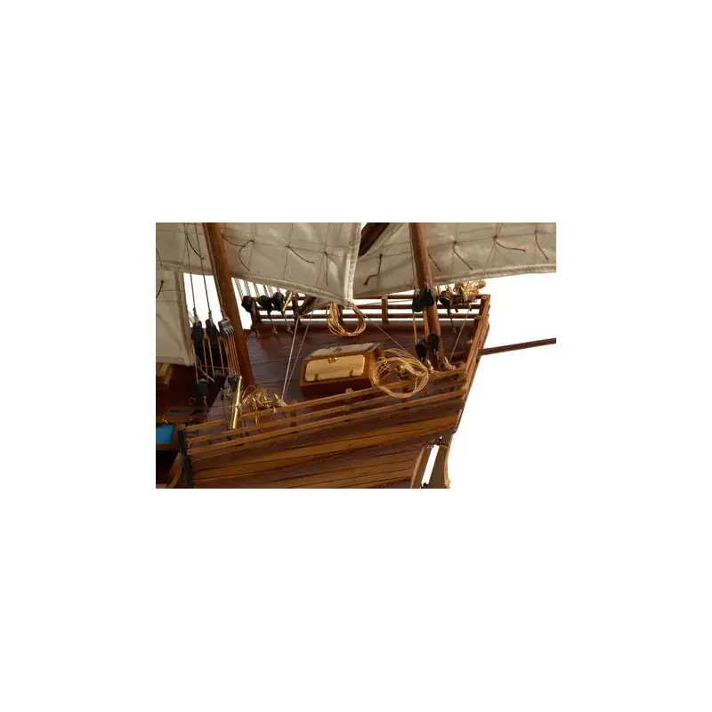 Caravel Wooden Ship Model-3