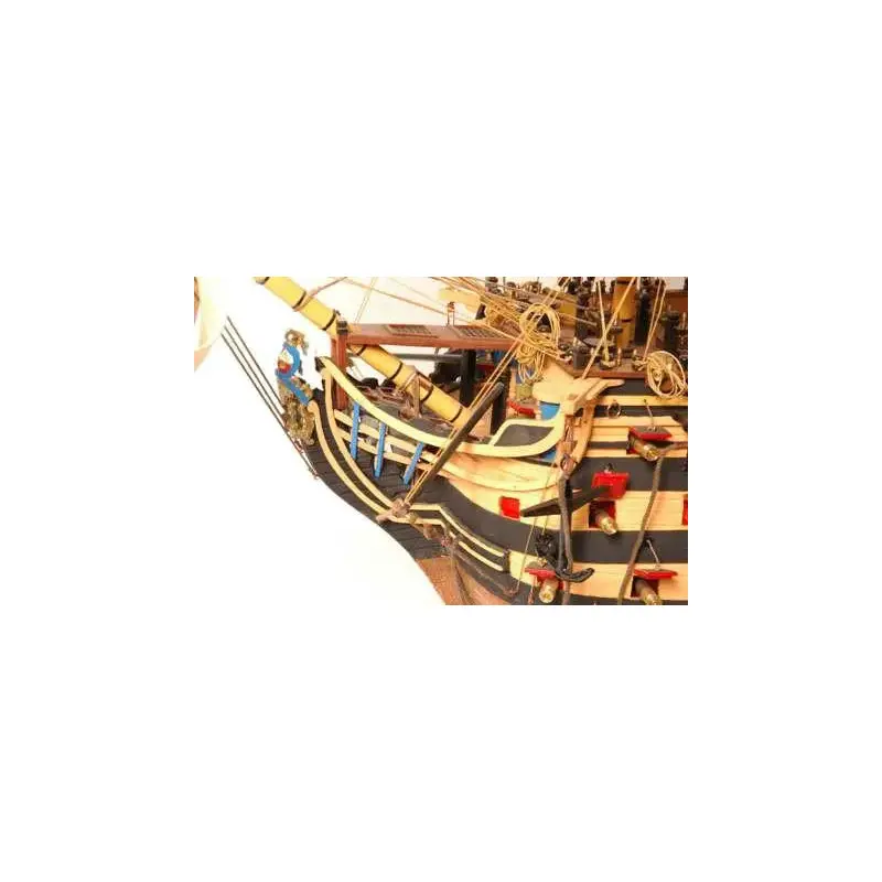 Hms Victory: Wooden First Rate Model-3