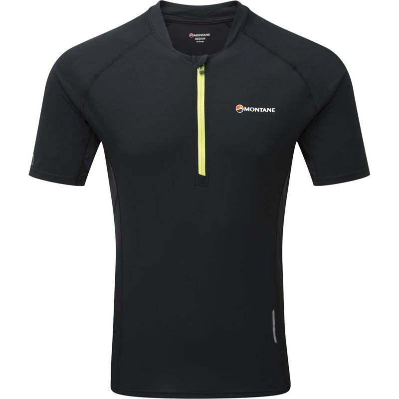 Montane Mens Fang Zip Running T-Shirt-1