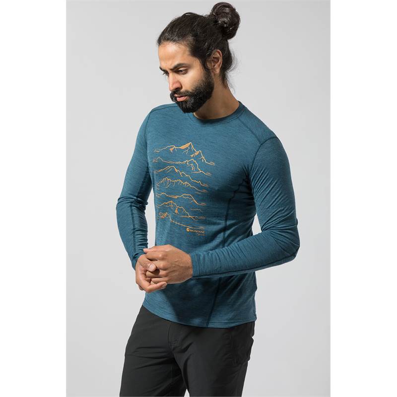 Montane Mens Primino 140G 7 Summits LS Top-3