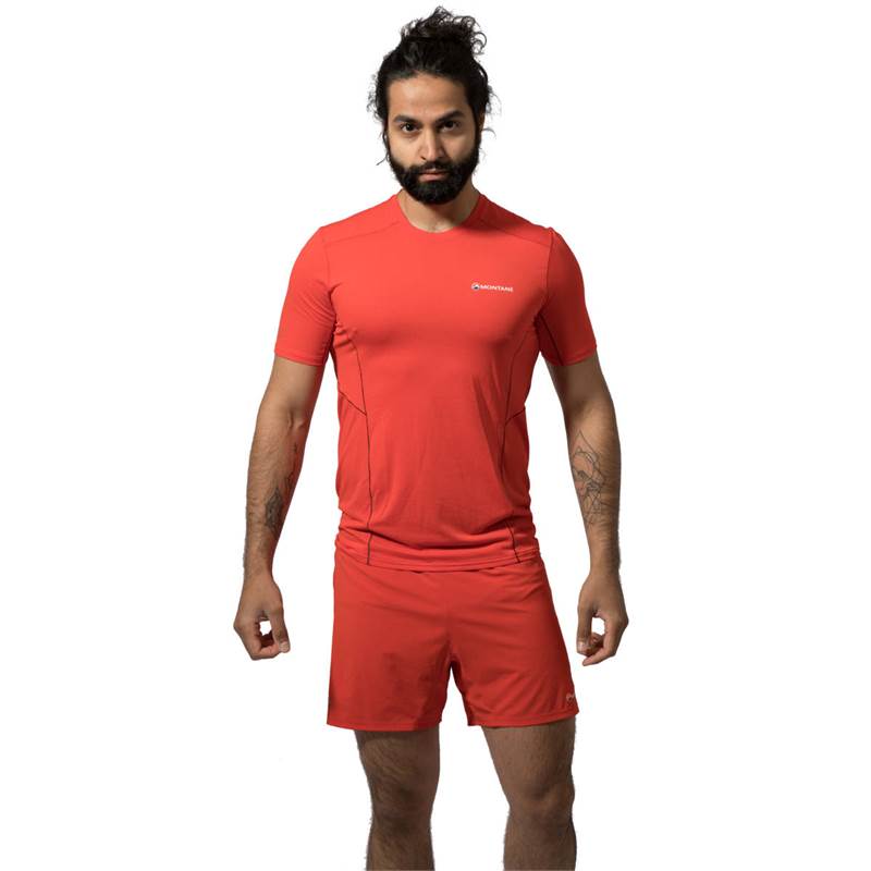 Montane Mens Sabre Short Sleeve Trail Running Baselayer T-Shirt-2