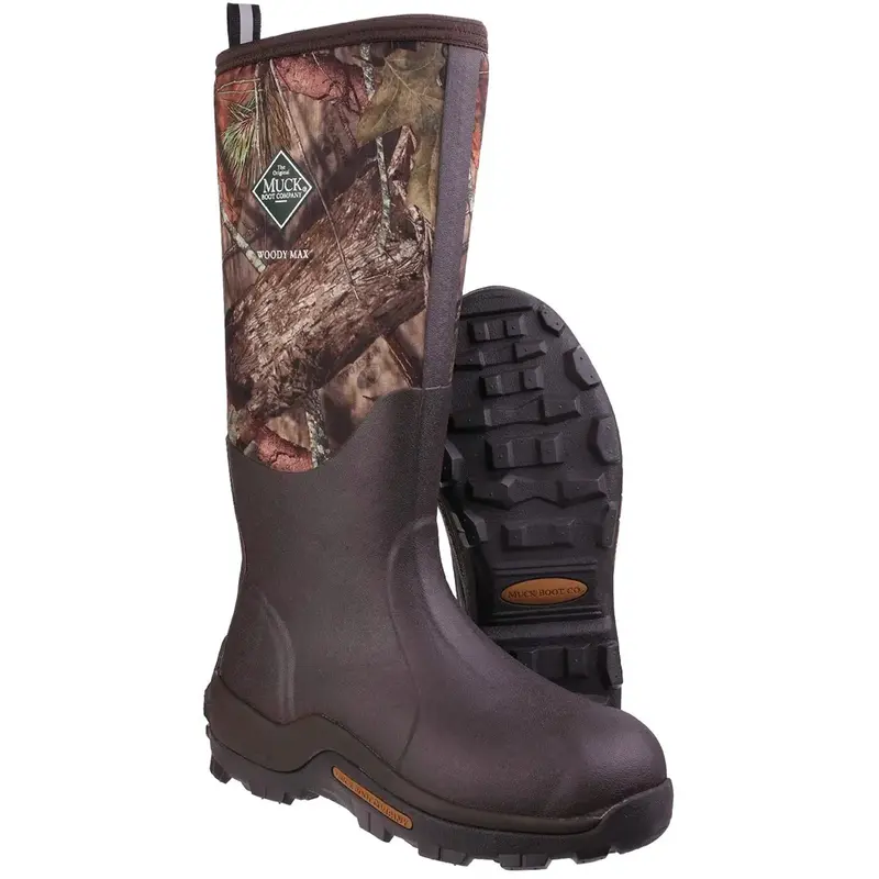 Muck Boot Unisex Woody Max Tall Wellington Boots-4
