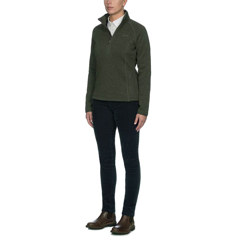 Musto Womens Super Warm Polartec Windjammer Half Zip Fleece-2