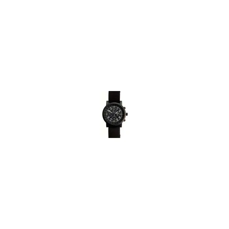 MWC Black PVD Plated Mil-Tec MKII Pilots Chronograph-2