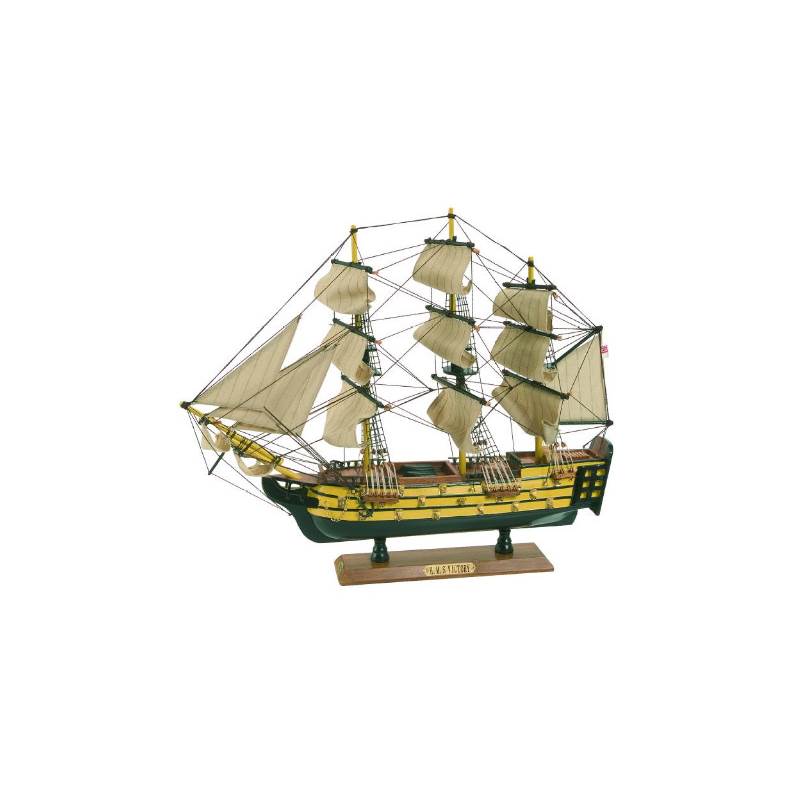 Wooden Souvenir HMS Victory Model - 13 inches-1
