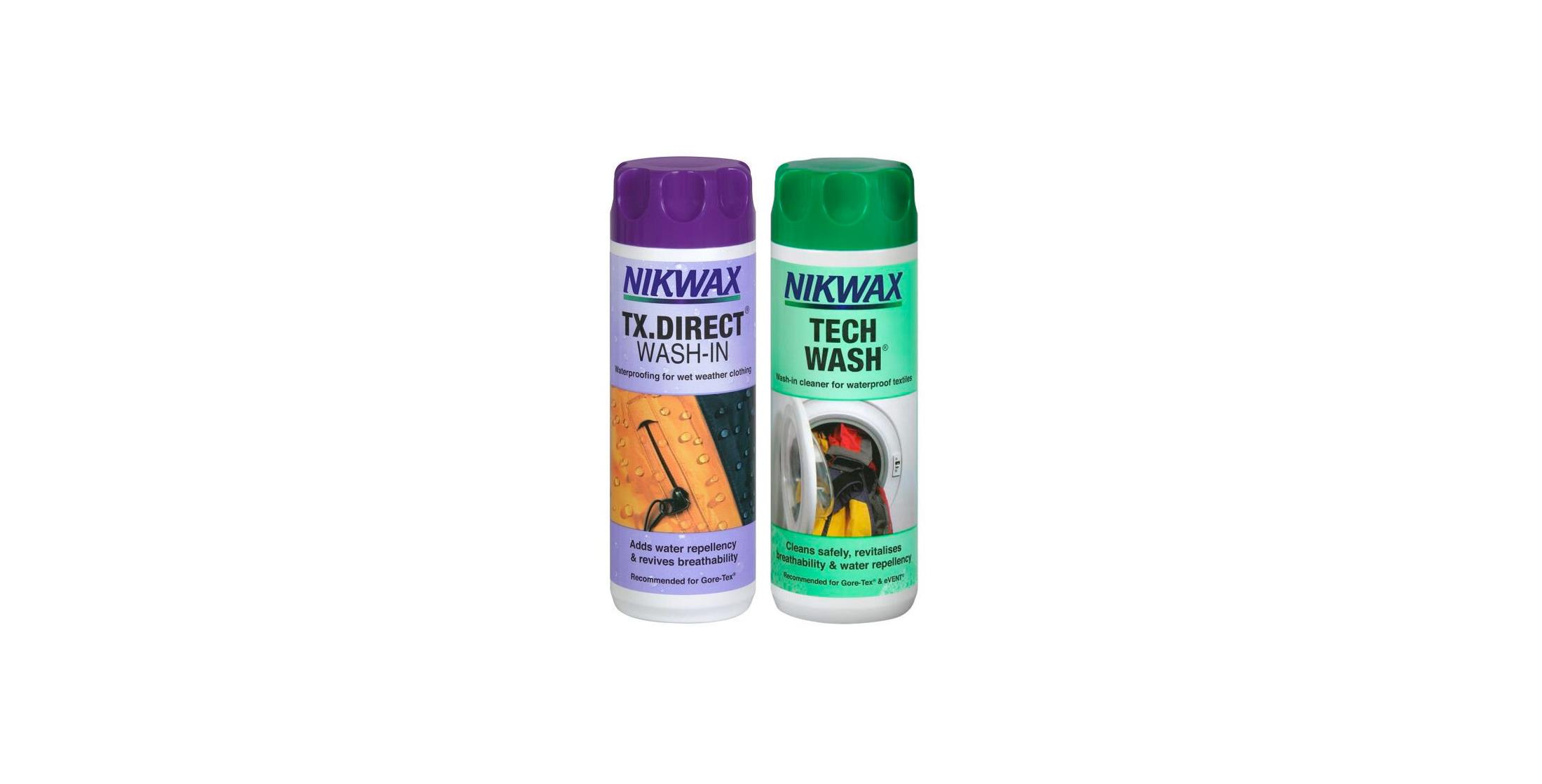 Nikwax Washing Instructions Kit Nikwax Tech Wash TX Direct (2x1L
