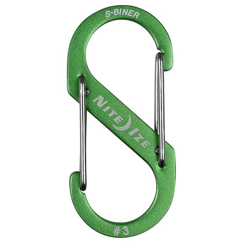 Nite Ize Aluminium S-Biner Dual Carabiner Size 3-1