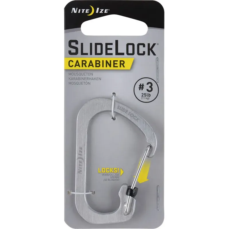 Nite Ize SlideLock Carabiner Size 3-2